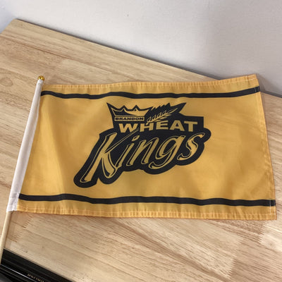 Wheat Kings Flag on Stick