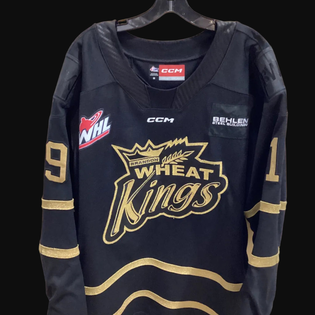 Game Used Black Jersey 2024/25 #19 KLIPPENSTEIN