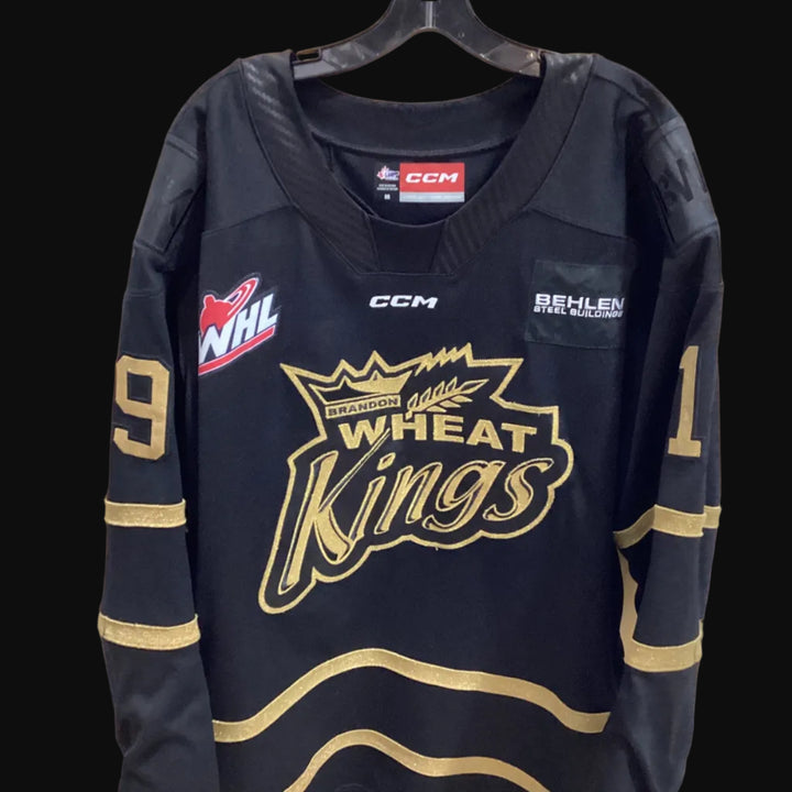 Game Used Black Jersey 2024/25 #19 KLIPPENSTEIN