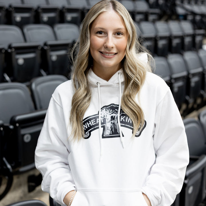 Wheat Kings White Out Adult Hoodie