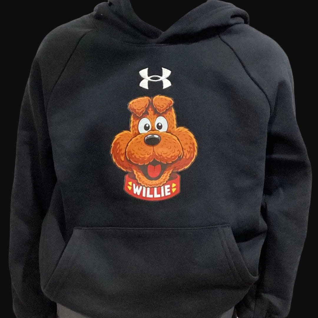 UA Youth Rival Fleece Hoodie - Willie