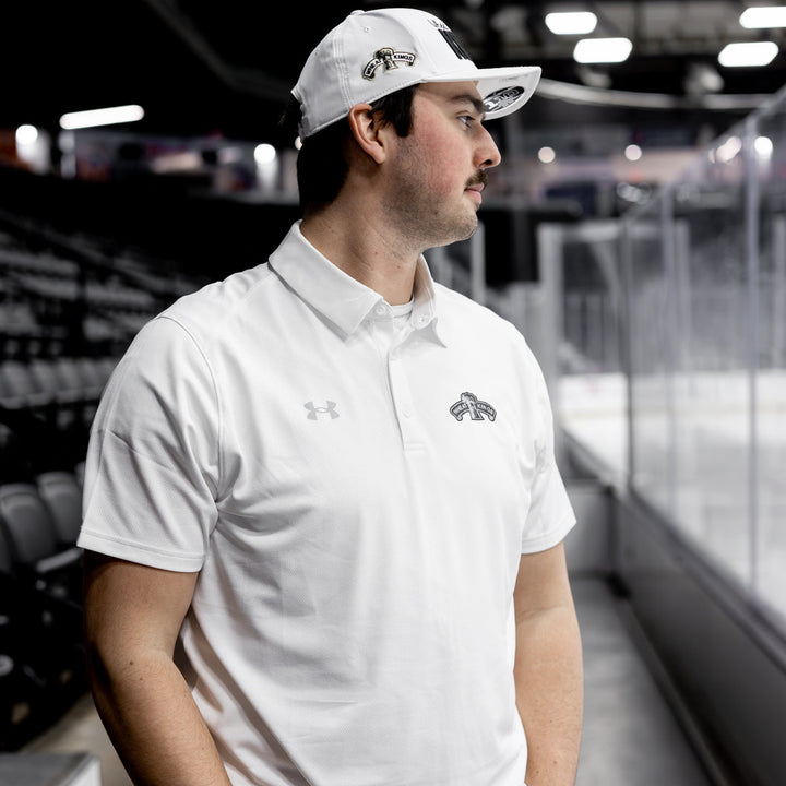 UA Men's Team Tech Polo - White