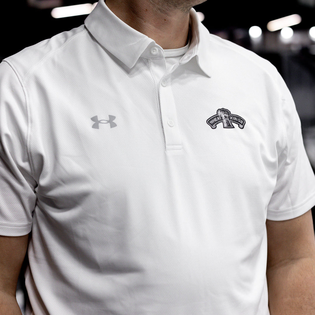 UA Men's Team Tech Polo - White