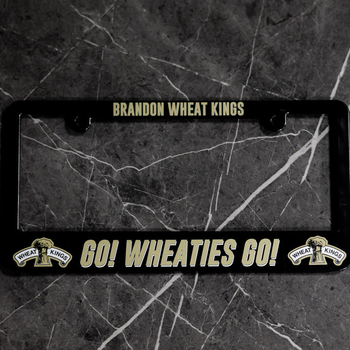 Brandon Wheat Kings License Plate Cover