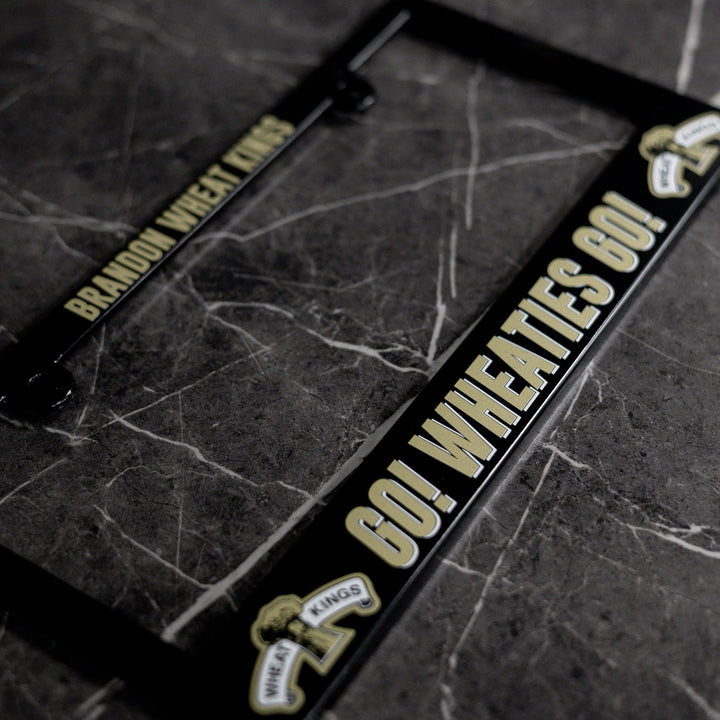 Brandon Wheat Kings License Plate Cover