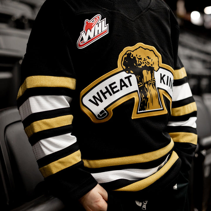 2025/26 Black Power Play Replica Jersey - Youth