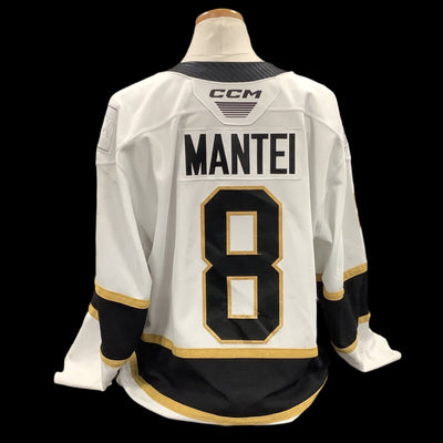 Game Used White Jersey 2023/24 #8 Mantei