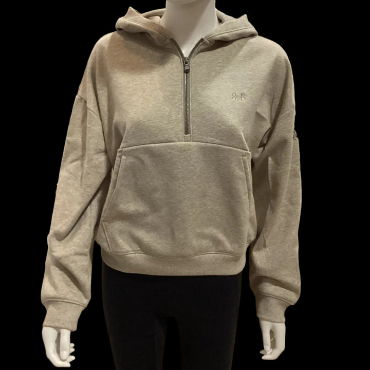 UA Women's Icon Fleece 1/2 Zip Hoodie