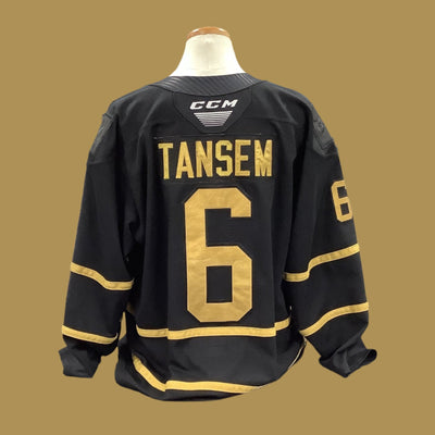 Game Used Black Jersey 2023/24 #6 Tansem