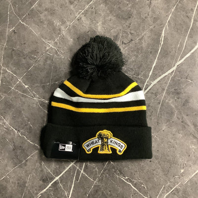 New Era Pom Toque - Retro Logo