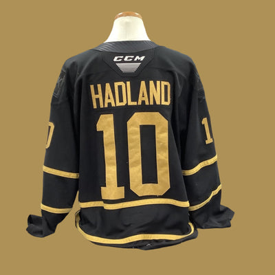 Game Used Black Jersey 2023/24 #10 Hadland