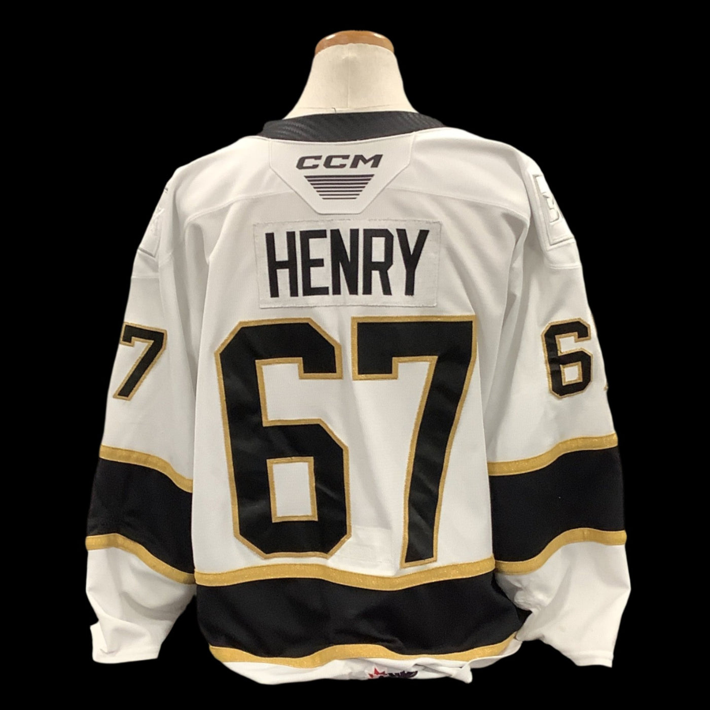 Game Used White Jersey 2023/24 #67 Henry