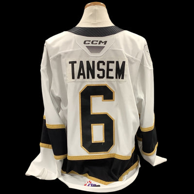 Game Used White Jersey 2023/24 #6 Tansem