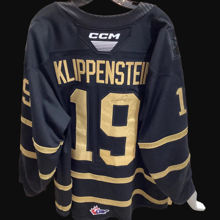 Game Used Black Jersey 2024/25 #19 KLIPPENSTEIN