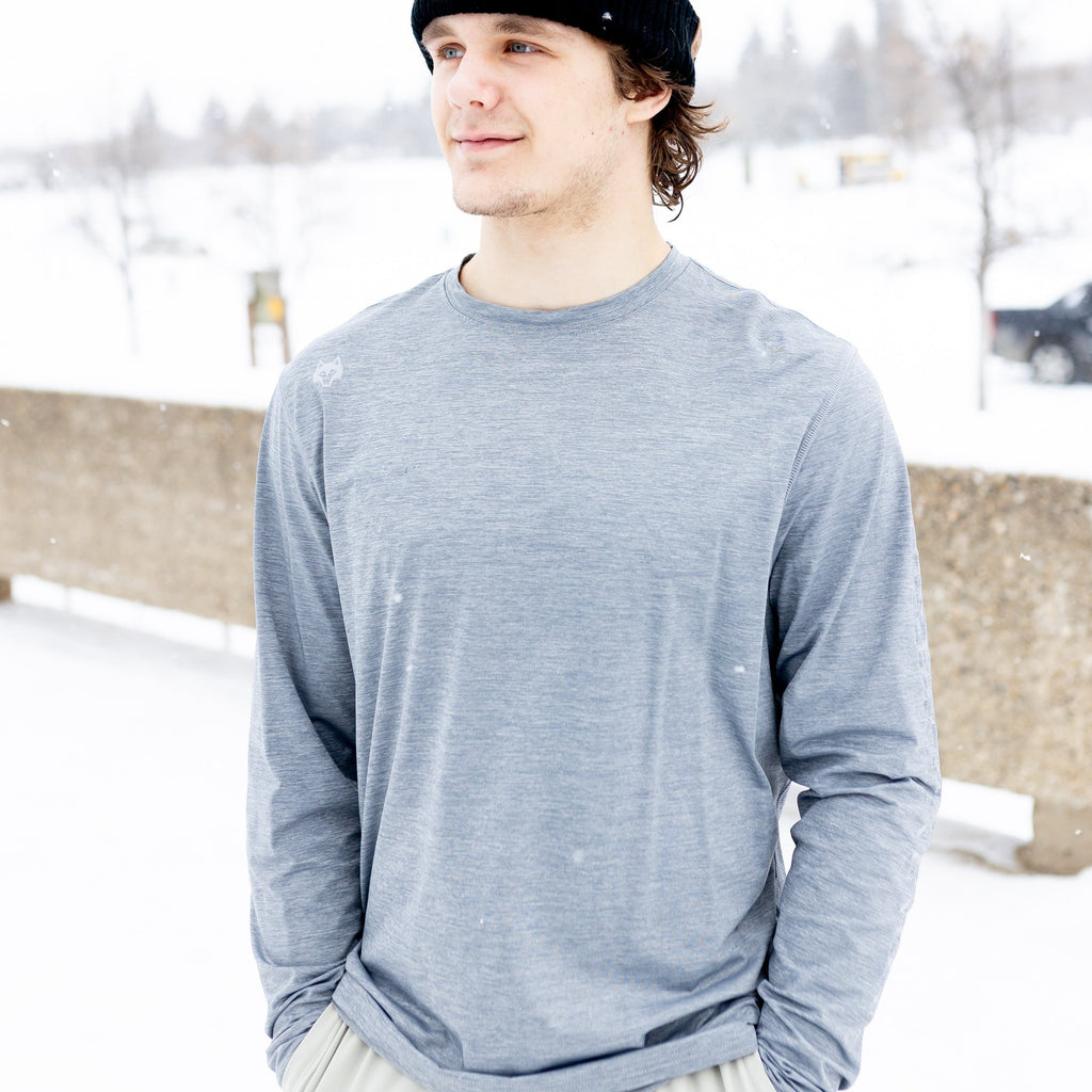 (取寄) グレイソン ガイド スポーツ シャツ - ジップ ネック, ロング スリーブ Greyson Guide Sport Shirt - Zip Neck, Long Sleeve  Blaze Greyson Guide Sport Long Sleeve Tee – Brandon Wheat Kings Team Store