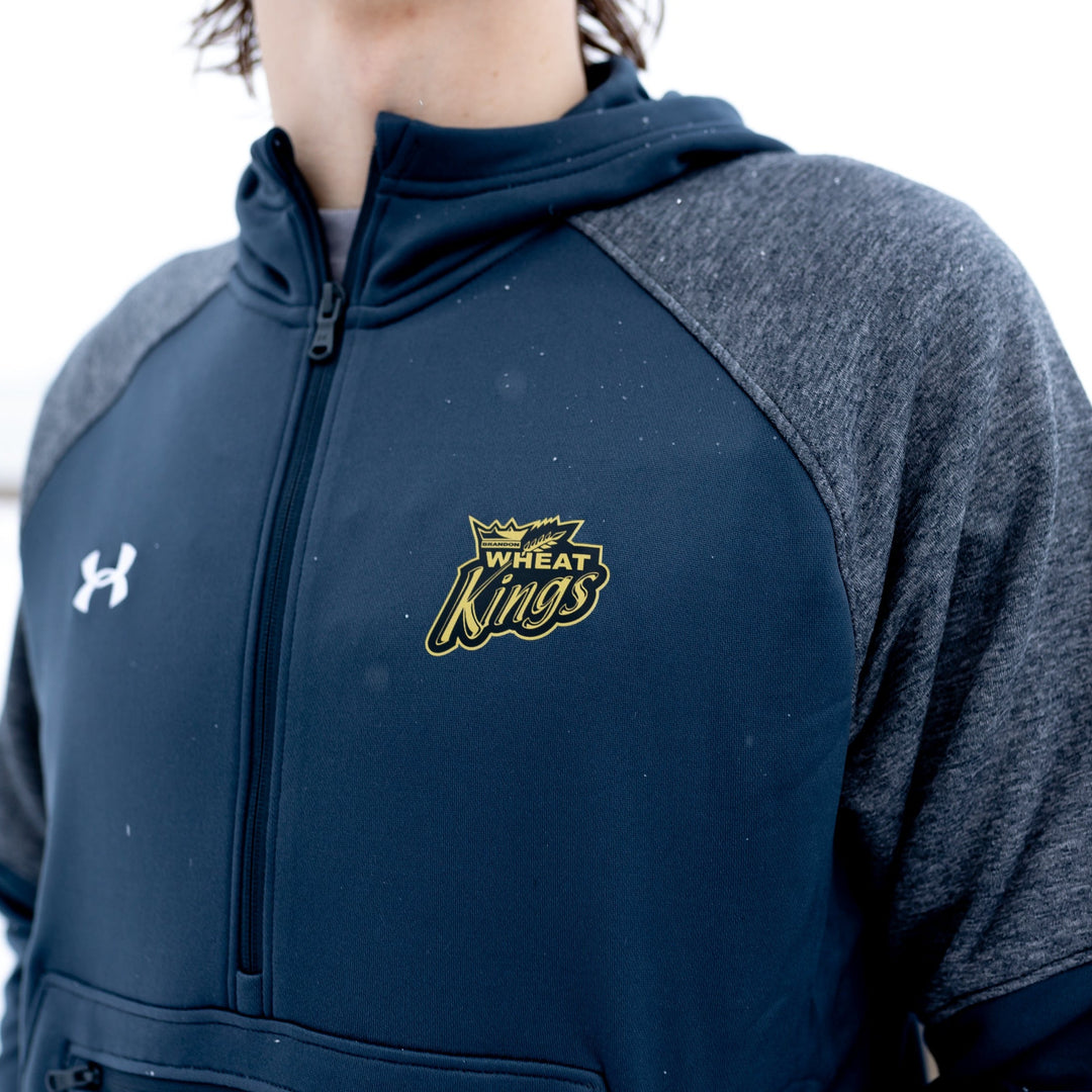 UA Men's Quarter zip pocket - BWK