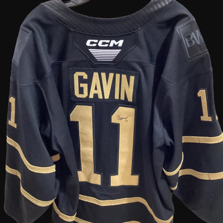 Game Used Black Jersey 2024/25 #11 GAVIN