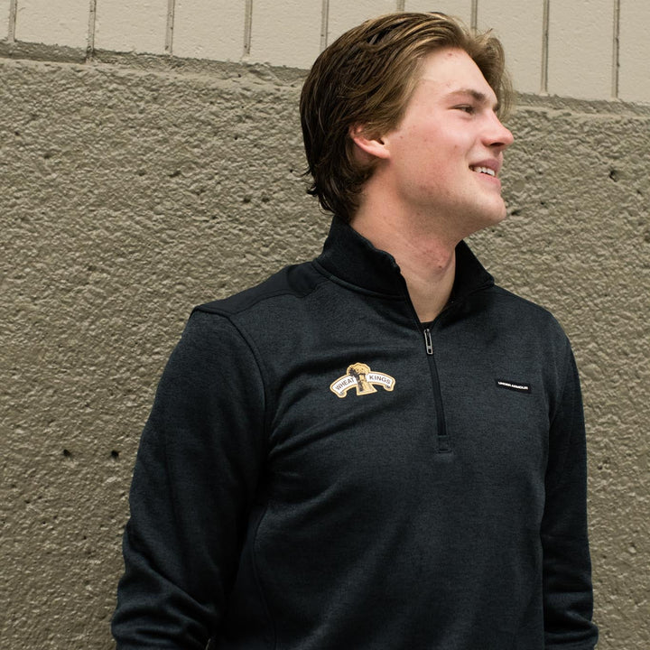 UA Men's SweaterFleece Hybrid 1/4 Zip
