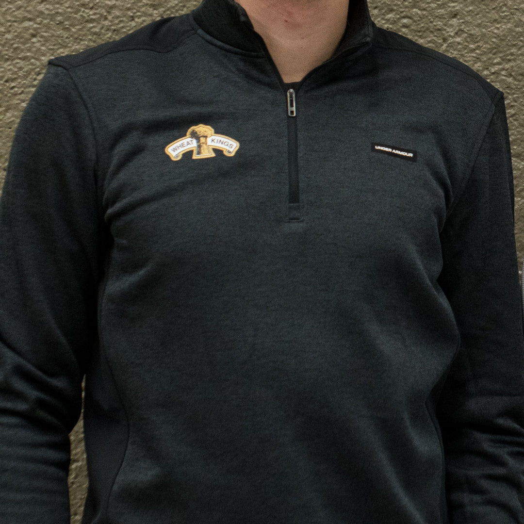 UA Men's SweaterFleece Hybrid 1/4 Zip