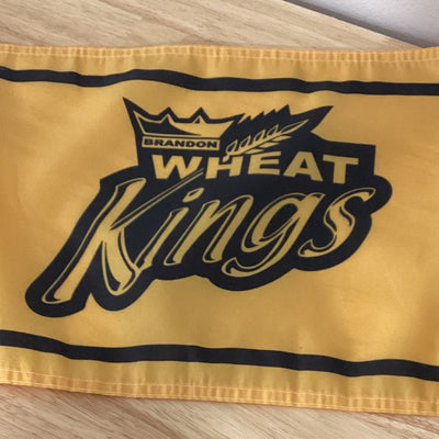 Wheat Kings Flag on Stick