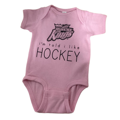 I'm Told I Like Hockey Onesie