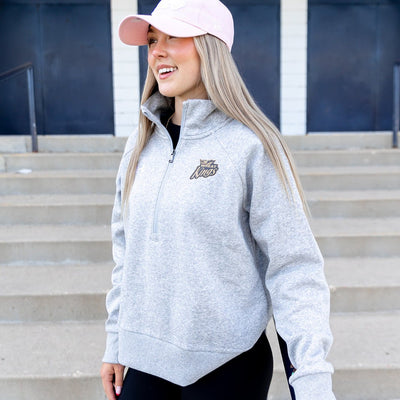 UA Women's Rival Fleece 1/2 Zip