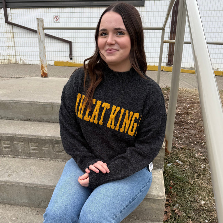 Gameday Social Wheat Kings Varsity Sweater