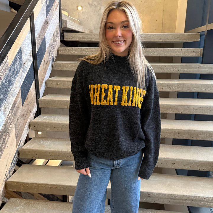 Gameday Social Wheat Kings Varsity Sweater