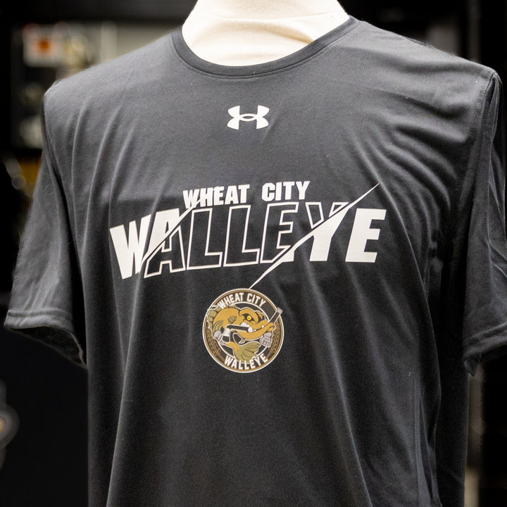 UA Youth Team Tech Short Sleeve - Wheat City Walleye