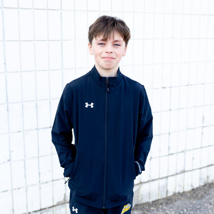 UA Warm Up Jacket Youth - BWK