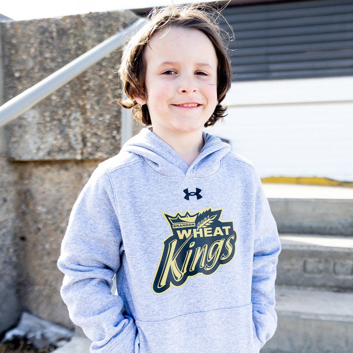 UA Youth Hustle Fleece Hoodie