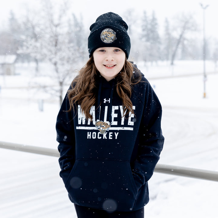 UA Women's Rival Fleece Hoody - Walleye Hockey