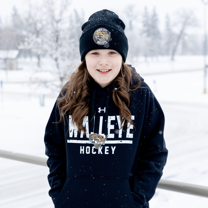 UA Women's Rival Fleece Hoody - Walleye Hockey