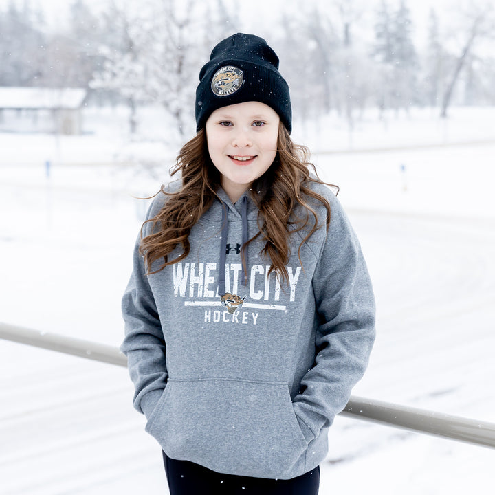 UA Women's Rival Fleece Hoody - Wheat City Hockey