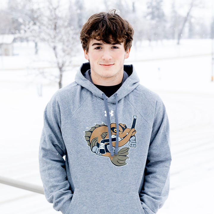 UA Men's Rival Fleece Hoody - Walleye