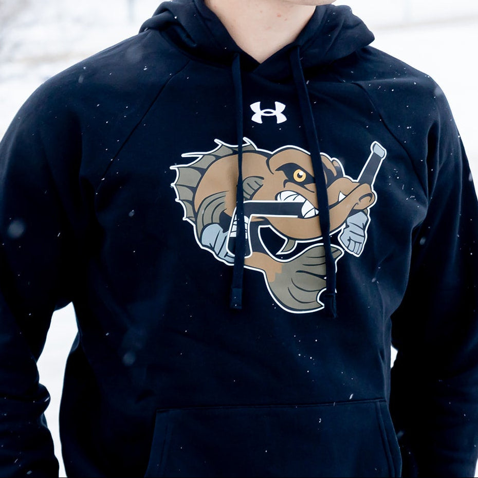 UA Men's Rival Fleece Hoody - Walleye