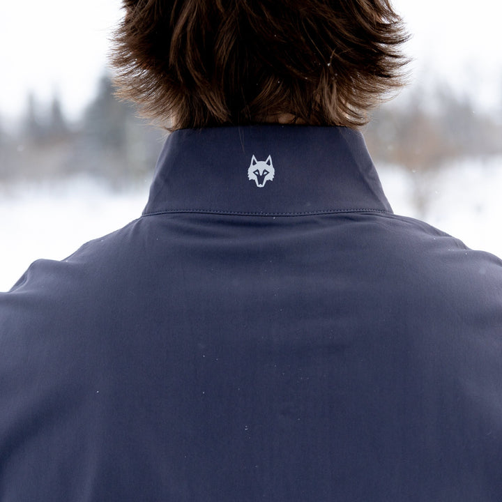 Greyson Crimsom Wolf Tate Mockneck 1/4 Zip