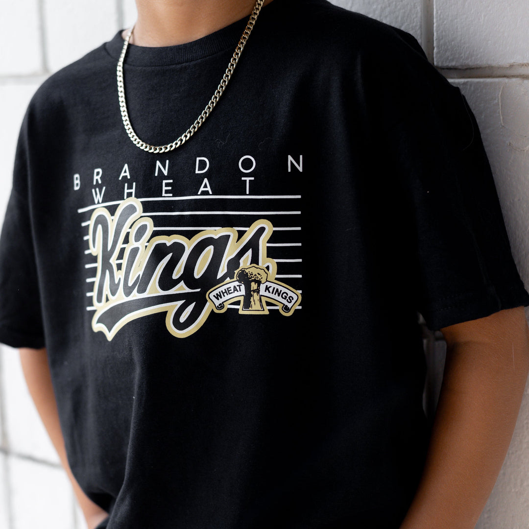 Bardown Black Wheat Kings T-Shirt - Youth