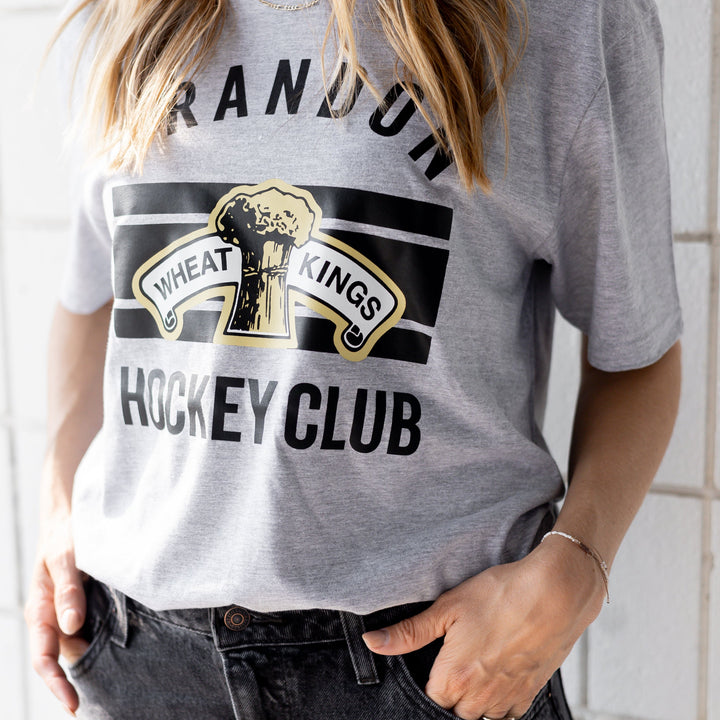 Bardown Grey Wheat Kings T-shirt - Adult