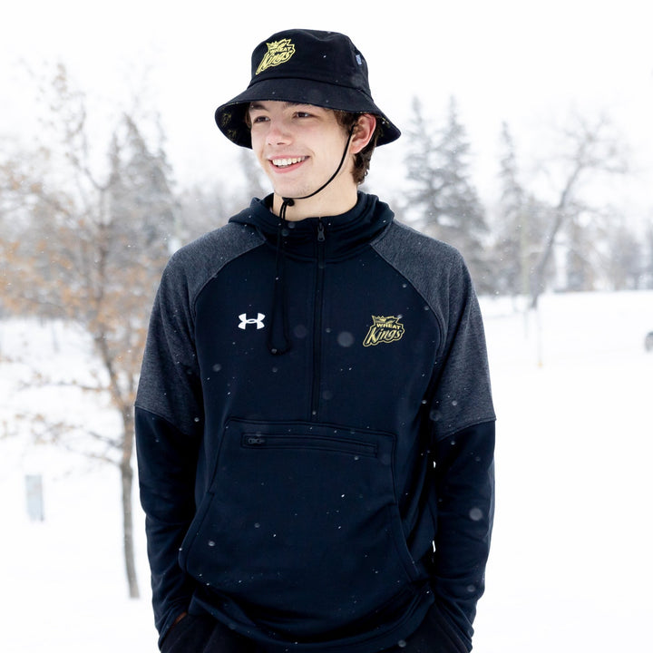 UA Men's Quarter zip pocket - BWK