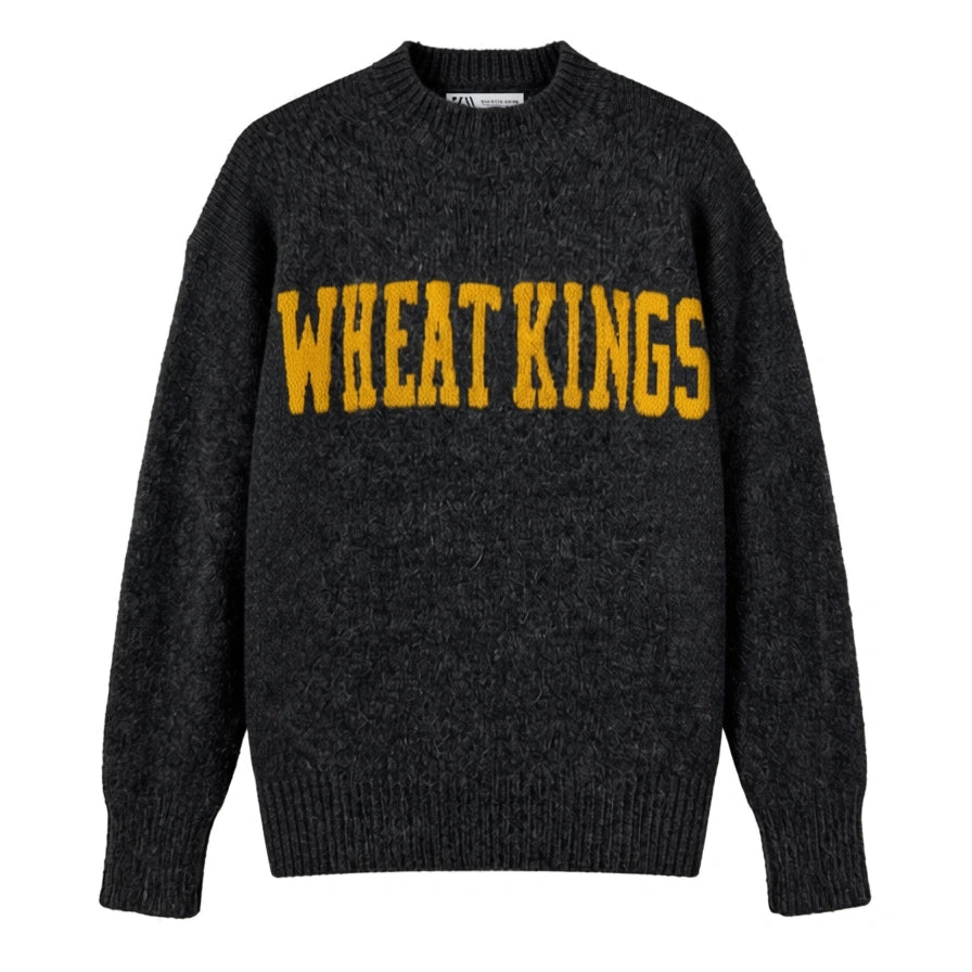 Gameday Social Wheat Kings Varsity Sweater