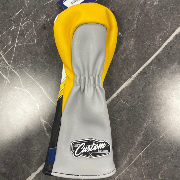 White Hybrid Golf Club Head Cover