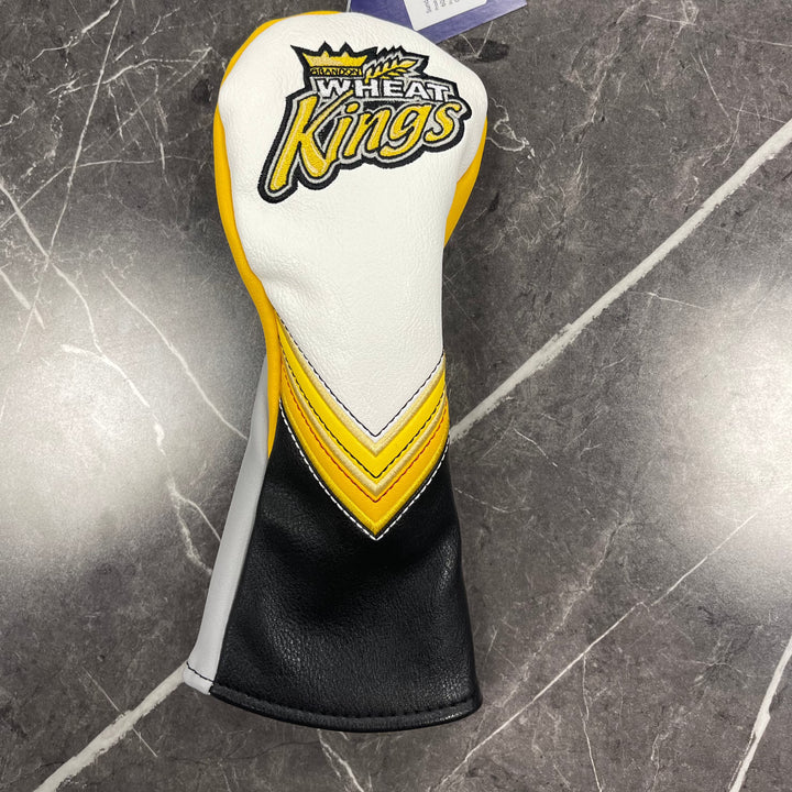 White Hybrid Golf Club Head Cover