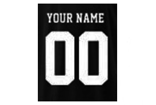 Custom Cresting Heat Pressed - Adult